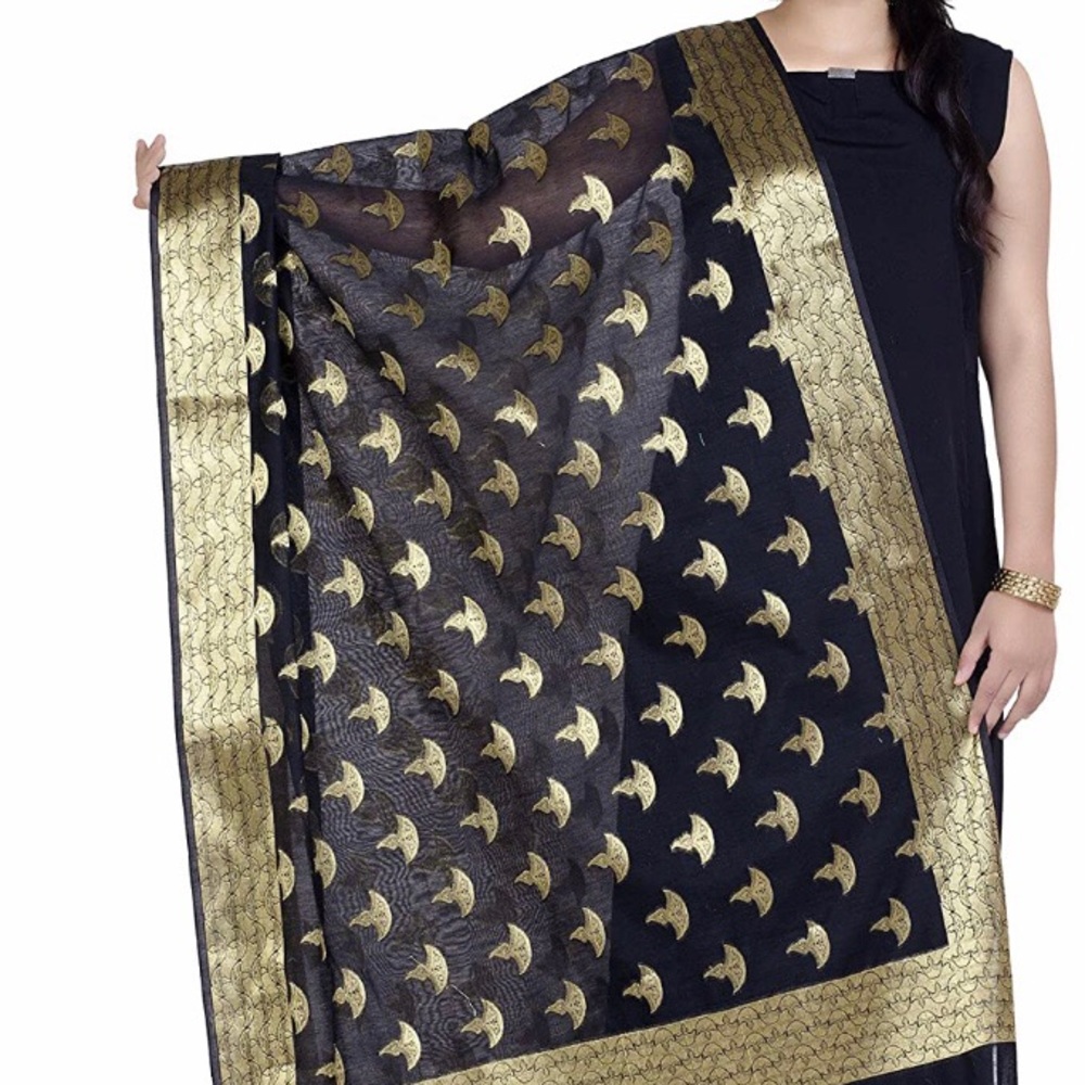 Indian Ethnic Banarasi Dupatta Stole Scarf